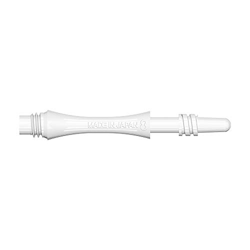 8 Flight Slim Weiße rotierende Schäfte gegossenes Flight System Kurz 19mm 8 Flight Slim Weiße rotierende Schäfte gegossenes Flight System Kurz 19mm von Target Darts