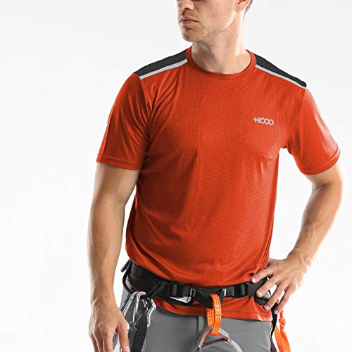 +8000 T-Shirt Draco Herren S Lava +8000 T-Shirt Draco Herren S Lava von +8000
