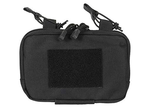 8FIELDS MOLLE Essenziell Admin Pouch wtih M4/AR15/5.56 Magpouch Utility Pouch Airsoft (Black) von 8FIELDS