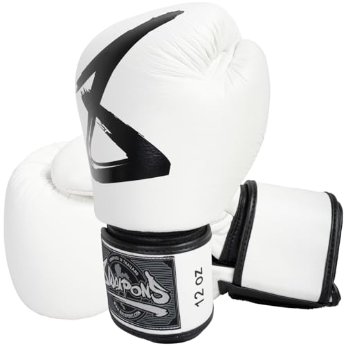8 Weapons Boxhandschuhe, Big 8 Premium, weiß, 12 Oz 8 Weapons Boxhandschuhe, Big 8 Premium, weiß, 12 Oz von 8WeAPONS