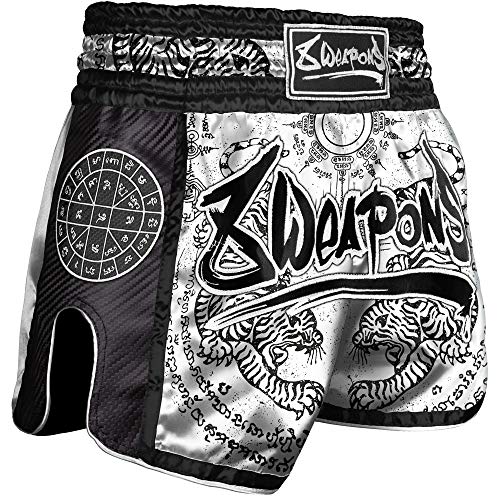 8 Weapons Shorts, Carbon, Sak Yant Tigers, weiß, M 8 Weapons Shorts, Carbon, Sak Yant Tigers, weiß, M von 8WeAPONS