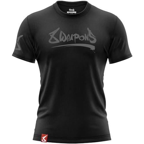 8 Weapons T-Shirt, Unlimited 2.0, schwarz-matt (S) von 8WeAPONS