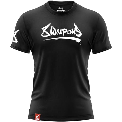 8 Weapons T-Shirt, Unlimited 2.0, schwarz-weiß (L) von 8WeAPONS