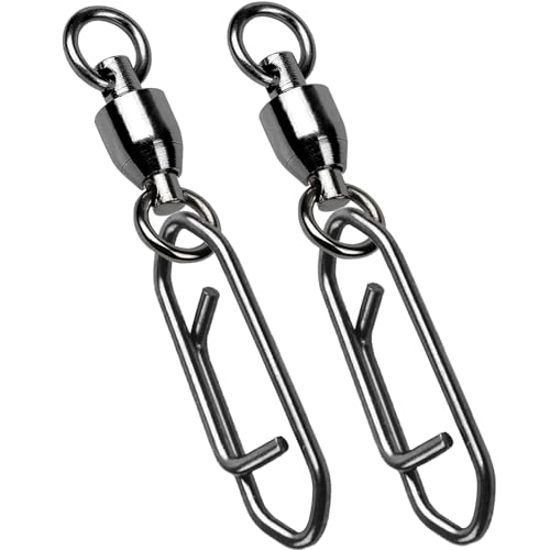 9Tong Lager Rollen Angelwirbel Süßwasser Hohe Festigkeit Schnappwirbel Rostfreie Schnappwirbel Angelclip Stahl Schwarzes Nickel 25pcs 100lbs 9Tong Lager Rollen Angelwirbel Süßwasser Hohe Festigkeit Schnappwirbel Rostfreie Schnappwirbel Angelclip Stahl Schwarzes Nickel 25pcs 100lbs von 9Tong