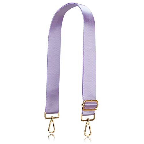 Allzedream Wide Purse Strap Replacement Crossbody Shoulder Bag Adjustable (Purple) von A ALLZEDREAM