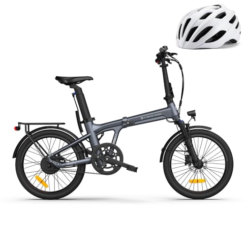 A Dece Oasis ADO E-Bike D30C 27.5 Zoll Pedelec Elektrofahrrad Hinterradmotor,Citybike, 9 Gang, Kettenschaltung, ebike Damen/Herren,250W,StVZO.Grau von A Dece Oasis