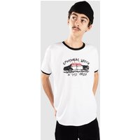 A Lost Cause Emotional Wreck Ringer T-Shirt white A Lost Cause Emotional Wreck Ringer T-Shirt white von A Lost Cause