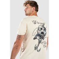 A Lost Cause Hooked T-Shirt bone von A Lost Cause