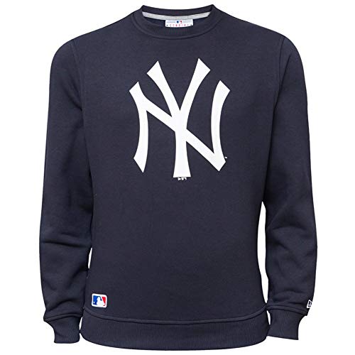 New Era Herren Sweatshirt Mlb Crew Sweat Ny Yankees, Blau (Navy), XXXXL von New Era