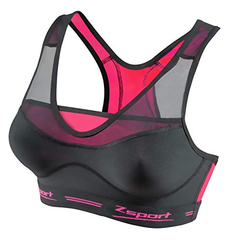 Zsport Damen Sport-BH Virtuosity M schwarz/rosa Zsport Damen Sport-BH Virtuosity M schwarz/rosa von ZSPORT