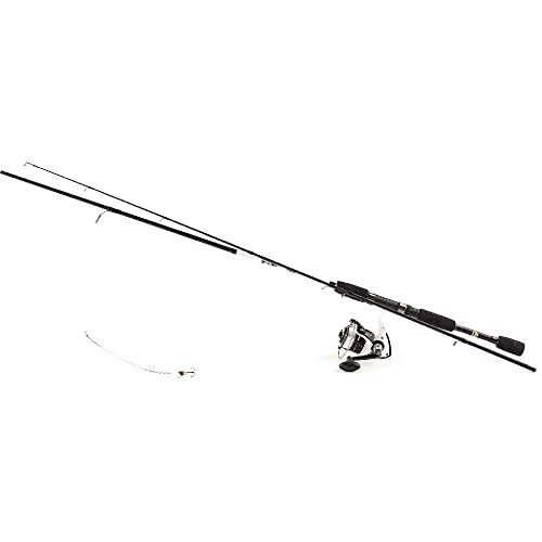 A&M Angelsport Paladin Carbon Spincombo 1,98m 5-25g Spinnrute + Rolle und Schnur mit Köder von A&M Angelsport