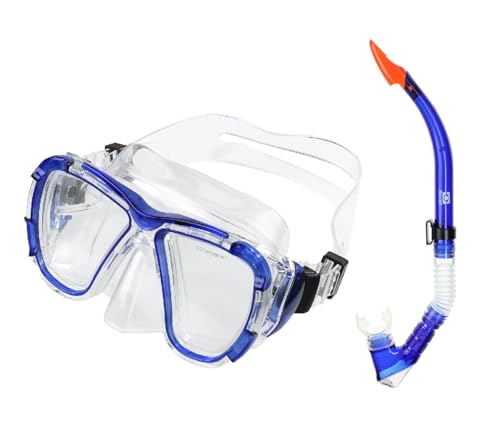 Schnorchelset Schnorcheln Set mit Schnorchel und Taucherbrille für Erwachsene Schnorchelset Schnorcheln Set mit Schnorchel und Taucherbrille für Erwachsene von A&M Angelsport