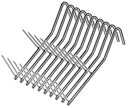 10 Stück Räucherhaken Doppelspitz 17cm Fisch Smoking Hooks 10 Stück Räucherhaken Doppelspitz 17cm Fisch Smoking Hooks von A&N
