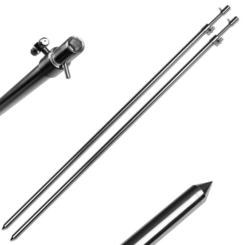 2 Stück Rutenhalter Bankstick Edelstahl 50-90cm 12.7/7mm 2 Stück Rutenhalter Bankstick Edelstahl 50-90cm 12.7/7mm von A&N