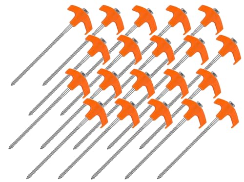 20 St. Schraubheringe Zeltheringe Befestigung Plane Abdeckung 30cm Fixing peg 20 St. Schraubheringe Zeltheringe Befestigung Plane Abdeckung 30cm Fixing peg von A&N