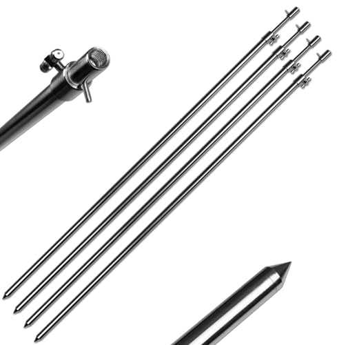 4 Stück Rutenhalter Bankstick Edelstahl 50-90cm 12.7/7mm 4 Stück Rutenhalter Bankstick Edelstahl 50-90cm 12.7/7mm von A&N