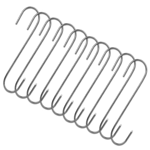 10 Stück S-Räucherhaken Fleischhaken Stainless Steel 15,0cm Räuchern 10 Stück S-Räucherhaken Fleischhaken Stainless Steel 15,0cm Räuchern von A&N