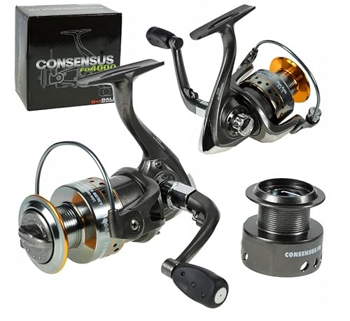 Angelrolle Spinnrolle Frontbremse Consensus FD10 9+1BB Angelrolle Spinnrolle Frontbremse Consensus FD10 9+1BB von A&N