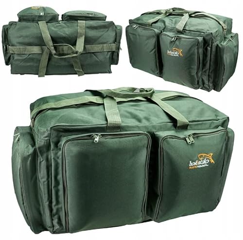 A&N Angeltasche Karpfentasche Tackle Bag groß Outdoor 52x30x32cm grün von A&N