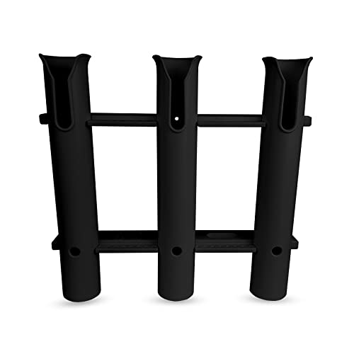 Bootsrutenhalter 3-Fach 32x30cm schwarz Rutenhalter Rod Holder Angelrutenhalter für 3 Bootsruten Bootsrutenhalter 3-Fach 32x30cm schwarz Rutenhalter Rod Holder Angelrutenhalter für 3 Bootsruten von A&N