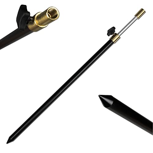 Rutenhalter Bankstick Alu 50-90cm 12/7mm schwarz Rutenhalter Bankstick Alu 50-90cm 12/7mm schwarz von A&N