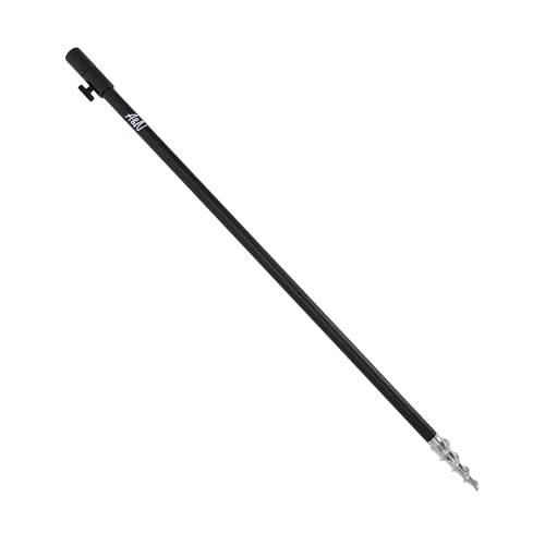 Rutenhalter Bankstick Rutenauflage Erdsperr Aluminium Drill 30-50cm 12mm von A&N