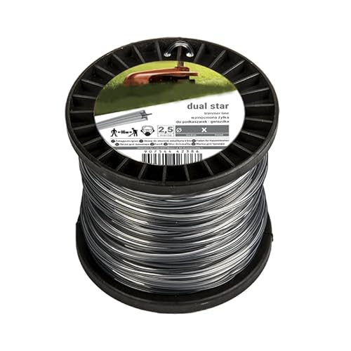 Trimmerfaden Mähfaden Rasentrimmer Trimmerschnur Sternprofil 2,0mm x 100m Trimmerfaden Mähfaden Rasentrimmer Trimmerschnur Sternprofil 2,0mm x 100m von A&N