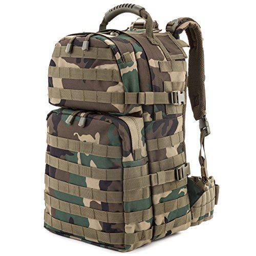 AB Robuster US Rucksack Assault I 45 Liter (Groß/Woodland) von A.Blöchl