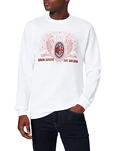 Back Where We Belong Crewneck _ White Back Where We Belong Crewneck _ White von A.C. Milan
