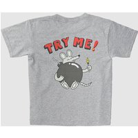 A.LAB Try Me Kids T-Shirt ash von A.LAB