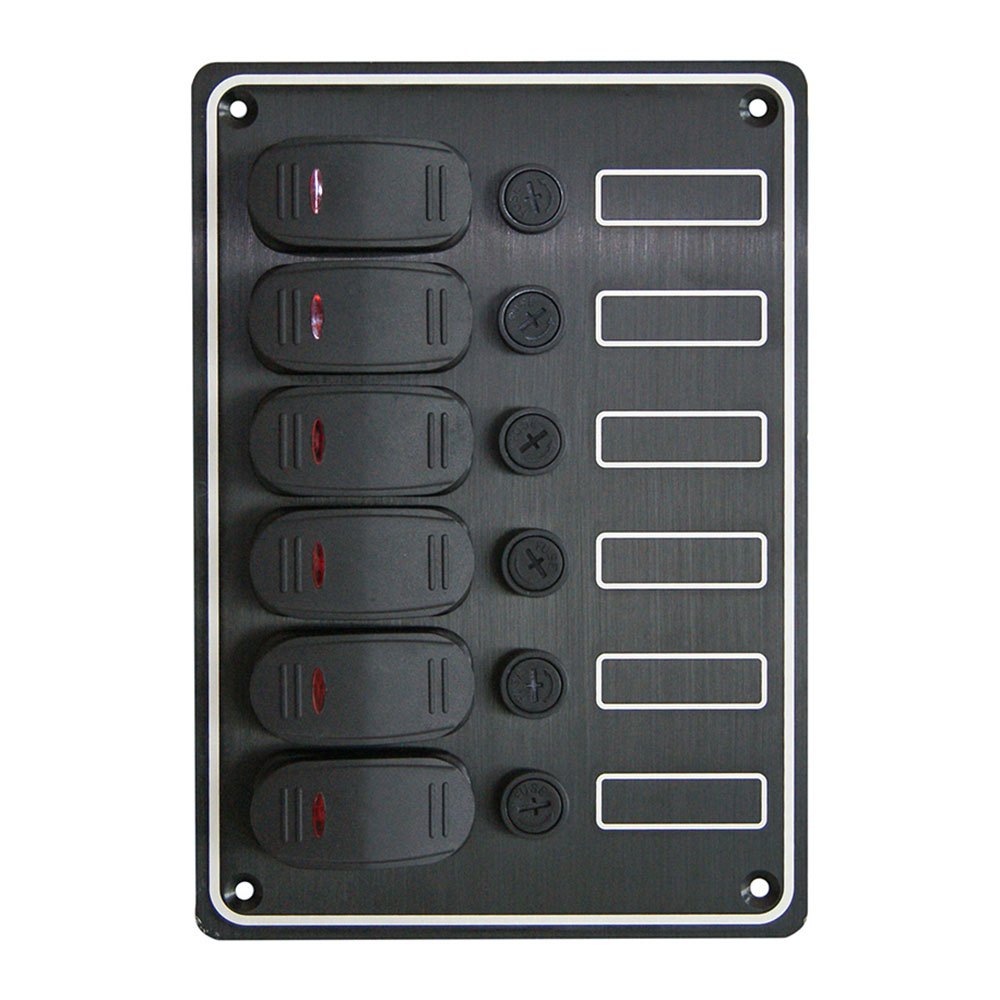 A.a.a. 3939336 6 Switches Electric Panel Silber 133 x 190 mm A.a.a. 3939336 6 Switches Electric Panel Silber 133 x 190 mm von A.a.a.