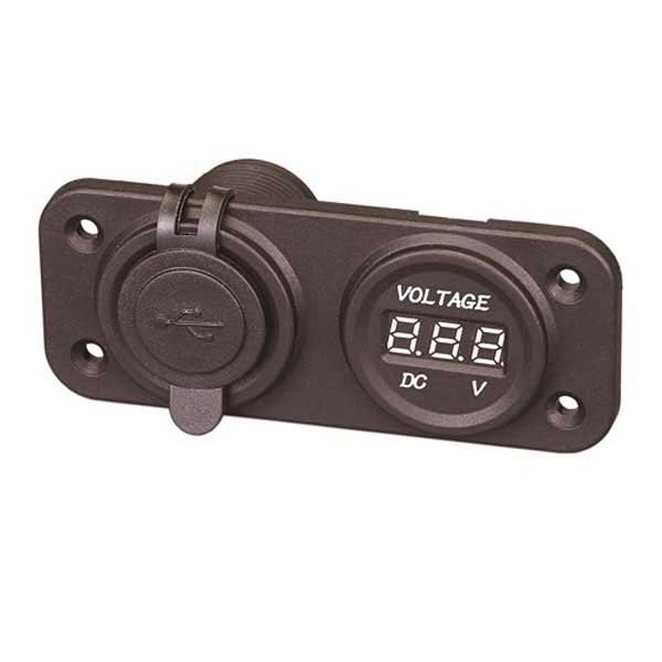 A.a.a. Electric Panel With Voltmeter And Usb Golden A.a.a. Electric Panel With Voltmeter And Usb Golden von A.a.a.