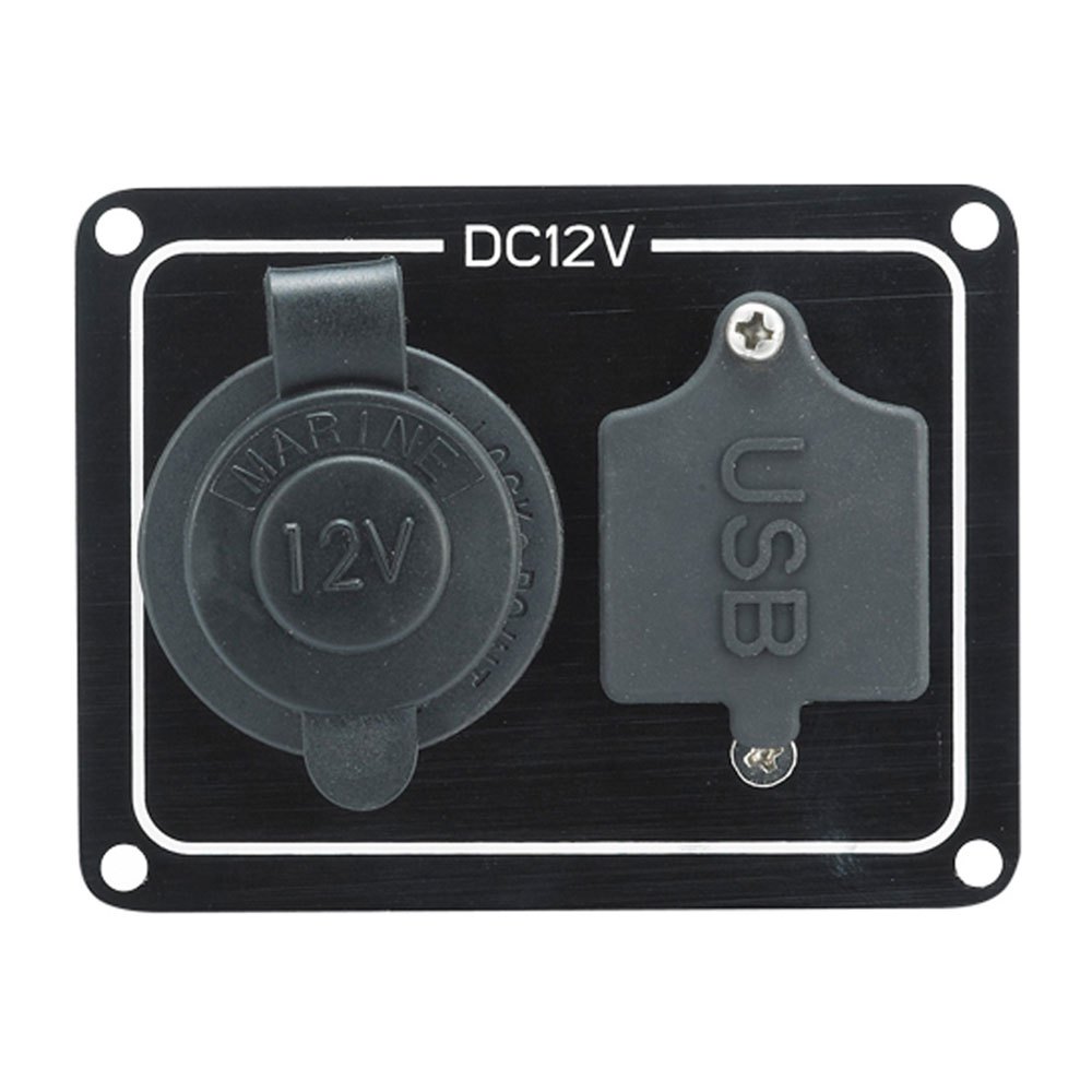 A.a.a. Electrical Connection/cigarette Lighter Control Panel Silber 81 x 62 mm A.a.a. Electrical Connection/cigarette Lighter Control Panel Silber 81 x 62 mm von A.a.a.