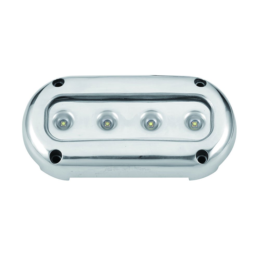 A.a.a. Ip68 4x3w 10-30v Rectangular Underwater Led Light Silber 135 x 67 x 20 mm von A.a.a.