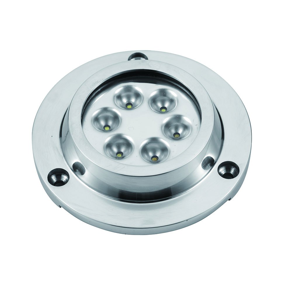 A.a.a. Ip68 6x3w Round Underwater Blue Led Light Silber 94 x 21 mm von A.a.a.