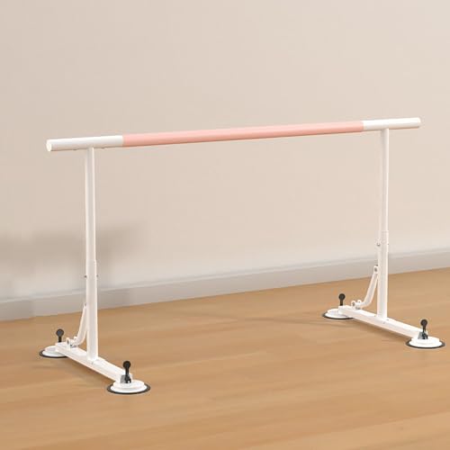 AAADRESSES Freistehende Stretch Stange, Tragbare Ballettstange, Tanzstange, 84-110 cm HöHenverstellbar, Tragbare BallettausrüStung, Tanz Stretchstange,Fixed,Single Layer 2m von AAADRESSES