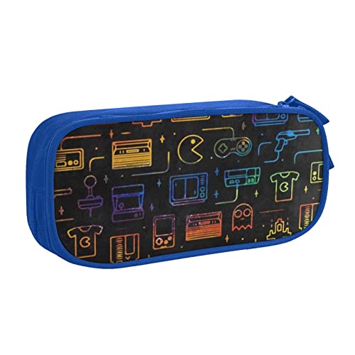 AABSTBFM Game Video Gaming Federmäppchen Stifttasche mit Reißverschluss, Schwarz Große Kapazität Federmäppchen für Schule, Büro und Reisen, blau, Einheitsgröße, Schulranzen AABSTBFM Game Video Gaming Federmäppchen Stifttasche mit Reißverschluss, Schwarz Große Kapazität Federmäppchen für Schule, Büro und Reisen, blau, Einheitsgröße, Schulranzen von AABSTBFM