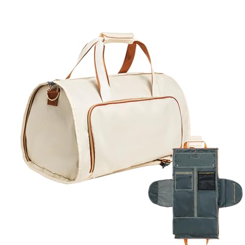 AALLYN Kleiderhandtasche, Duffle-Kleidertasche für die Reise - 2-in-1-Anzugtasche | Umwandelbare Kleidertaschen zum Aufhängen von Kleidung auf Reisen, Handgepäck-Reisetaschen für Männer und Frauen von AALLYN