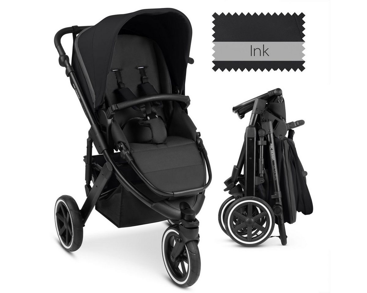 ABC Design Sportbuggy Salsa Run - Ink, Sportwagen mit Liegeposition, Luftreifen, Handbremse höhenverstellbar ABC Design Sportbuggy Salsa Run - Ink, Sportwagen mit Liegeposition, Luftreifen, Handbremse höhenverstellbar von ABC Design