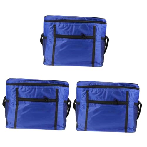 ABOOFAN 3 STK Picknicktasche Heiße Essenstüte Taschen für Lebensmittel isolierter Picknickkorb Kühltaschen Wärmebeutel für Lebensmittel Sandwich Box sandwichbox Einkaufstasche Lunchpaket von ABOOFAN