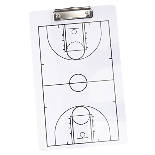 ABOOFAN Basketball-Taktiktafel Whiteboard magnetisch Match- -Klemmbrett Spieltaktik für den Sport Fußball-Coaching-Board Vorstand des Planungstrainers Wettkampftaktik trainieren PVC Haupt von ABOOFAN