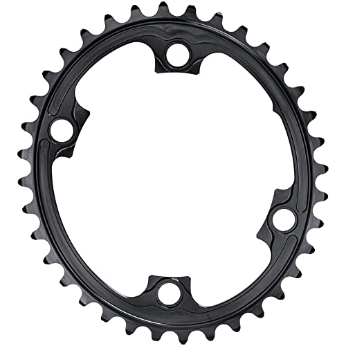 Absolute Black Road Oval 110X4 BCD BI-Platte Asymmetric Shimano 90006800 Black 36T Absolute Black Road Oval 110X4 BCD BI-Platte Asymmetric Shimano 90006800 Black 36T von absoluteBLACK