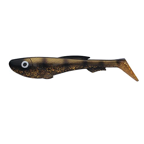 Abu Garcia Beast Paddle Tail Soft Bait Gummifisch für große Hechte, Bronze Bomber Abu Garcia Beast Paddle Tail Soft Bait Gummifisch für große Hechte, Bronze Bomber von Abu Garcia