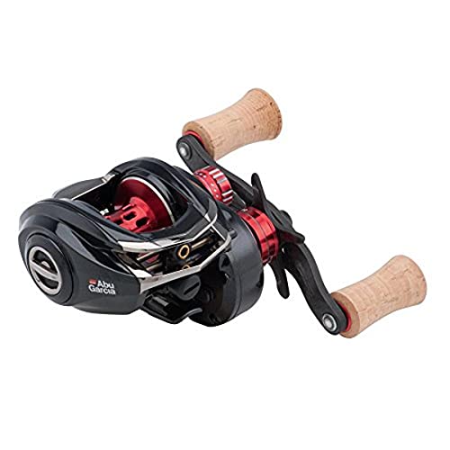 Abu Garcia Revo MGXtreme Low Profile Baitcastrolle – Superleicht, 8+1 Edelstahl-Kugellager, Korkkubeln – Süßwasserangeln – Barsch, Hecht, Zander von ABU GARCIA