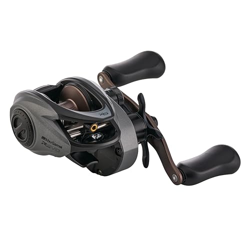 Abu Garcia Revo SX Low Profile Baitcast-Angelrolle, Schwarz von ABU GARCIA