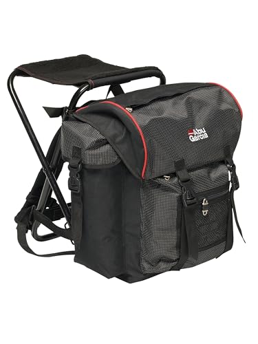 Abu Garcia Standard Angelrucksack mit integriertem Stuhl - Robuster, wasserfester Rucksack für Angler, Camping und Outdoor-Abenteuer Abu Garcia Standard Angelrucksack mit integriertem Stuhl - Robuster, wasserfester Rucksack für Angler, Camping und Outdoor-Abenteuer von Abu Garcia