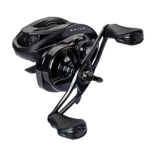 Abu Garcia Spike® Wurfrolle Angelrolle Low Profile Baitcastrollen Raubfischangeln Barsch Zander Unisex Grün/Lila/Schwarz LP | Linkshänder | 5,4:1 Abu Garcia Spike® Wurfrolle Angelrolle Low Profile Baitcastrollen Raubfischangeln Barsch Zander Unisex Grün/Lila/Schwarz LP | Linkshänder | 5,4:1 von Abu Garcia