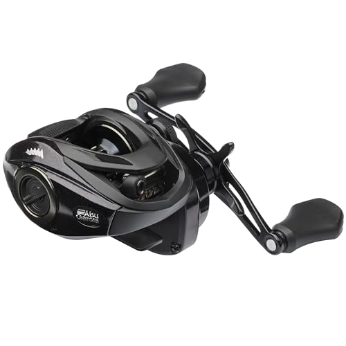 Abu Garcia Spike® Wurfrolle Angelrolle Low Profile Baitcastrollen Raubfischangeln Barsch Zander Unisex Grün/Lila/Schwarz LP | Linkshänder | 7,1:1 Abu Garcia Spike® Wurfrolle Angelrolle Low Profile Baitcastrollen Raubfischangeln Barsch Zander Unisex Grün/Lila/Schwarz LP | Linkshänder | 7,1:1 von Abu Garcia