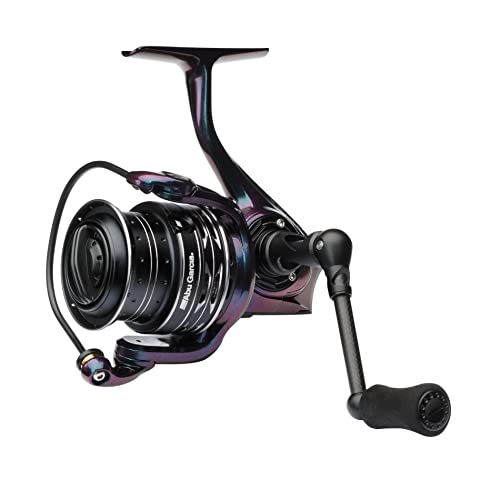 Abu Garcia Spike Spinnrolle Angelrolle Leicht und Stark Spinnrollen Raubfischangeln Barsch Zander Unisex Grün/Lila/Schwarz 2000SH Abu Garcia Spike Spinnrolle Angelrolle Leicht und Stark Spinnrollen Raubfischangeln Barsch Zander Unisex Grün/Lila/Schwarz 2000SH von Abu Garcia