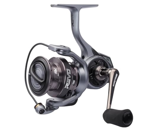 Abu Garcia Spinnrolle, Revo SX Spinnrolle, Raubfischangeln, Süßwasserangler, Barsch, Hecht, Zander, Schwarz/Grau, 6,2:1 Übersetzung, robust & leicht, 9+1 Lager, 2500 Abu Garcia Spinnrolle, Revo SX Spinnrolle, Raubfischangeln, Süßwasserangler, Barsch, Hecht, Zander, Schwarz/Grau, 6,2:1 Übersetzung, robust & leicht, 9+1 Lager, 2500 von Abu Garcia